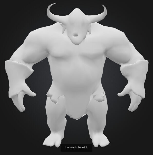 Humanoid beast Pack collection _9