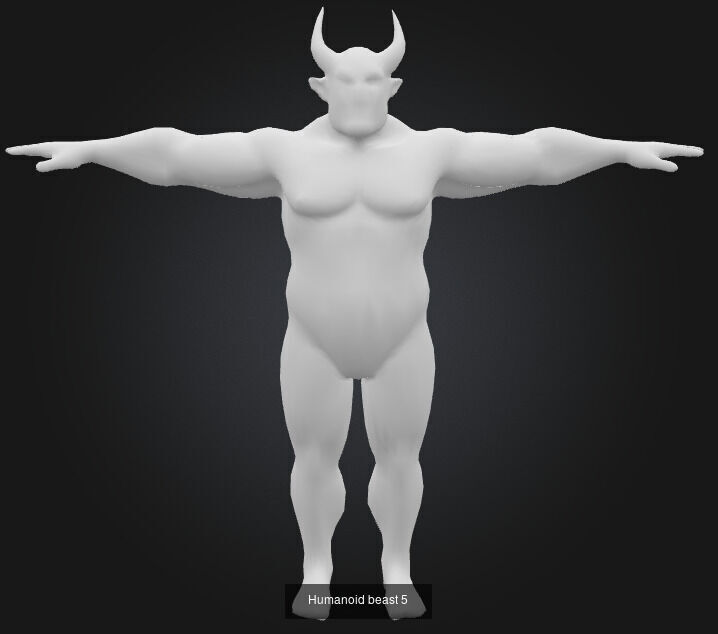 Humanoid beast Pack collection _5