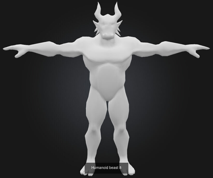 Humanoid beast Pack collection _8