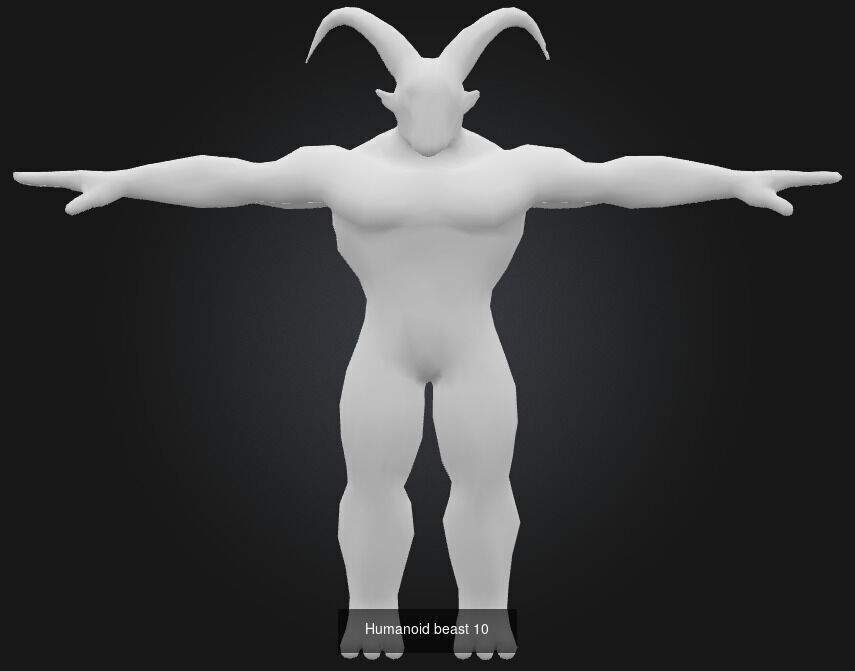 Humanoid beast Pack collection _10