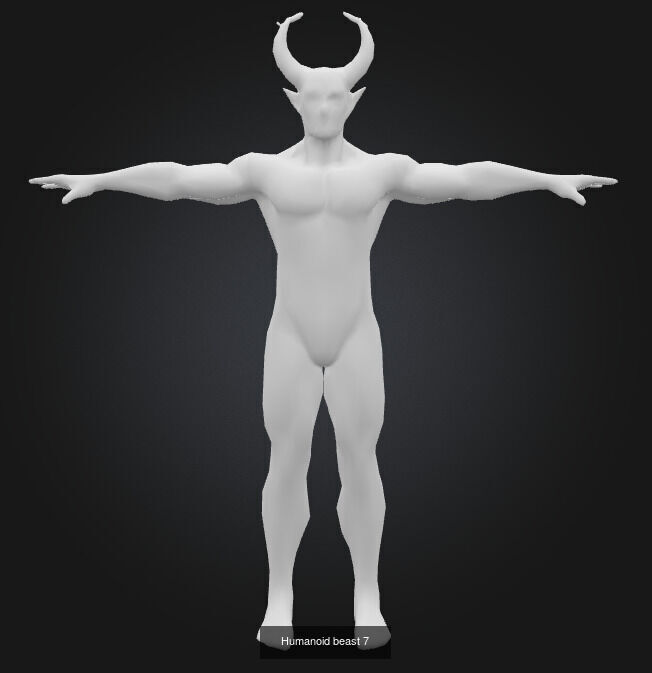 Humanoid beast Pack collection _7