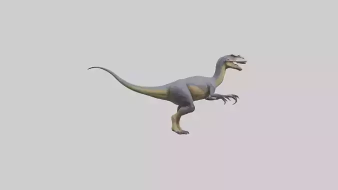 Dromaeosaurus model