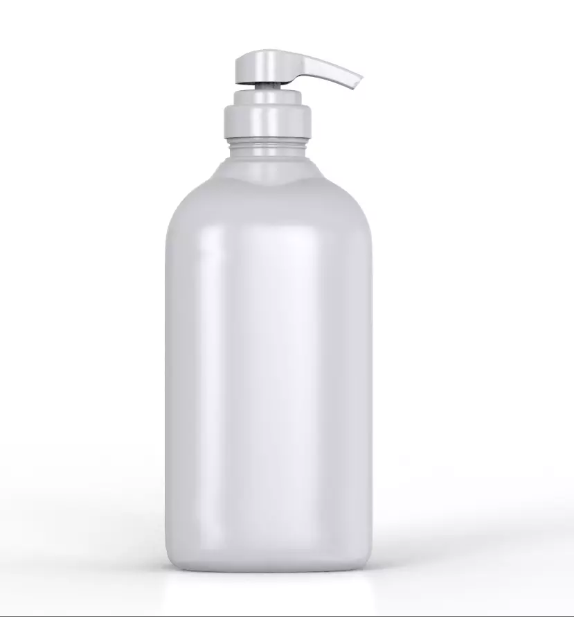 Large plastic bottle with dispenser 3D model 3D model