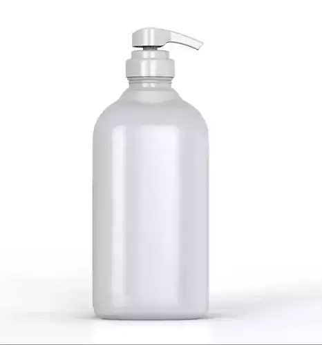 Large plastic bottle with dispenser 3D model