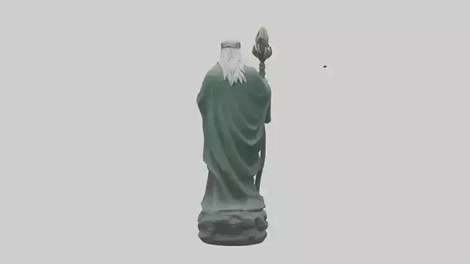 Druids Call statue model