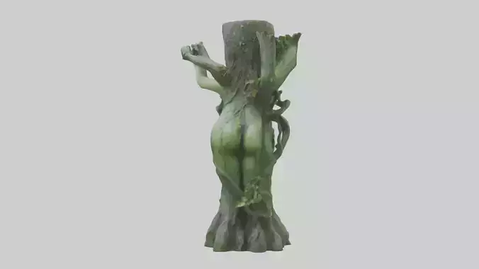 Dryad statue model 3D model