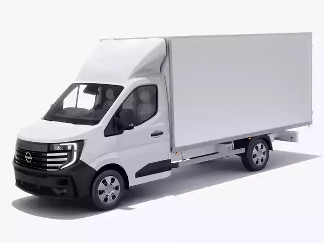 Nissan Interstar Box Truck 2024 with interior