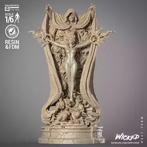 Wicked Marvel Cloak and Dagger Sculpture