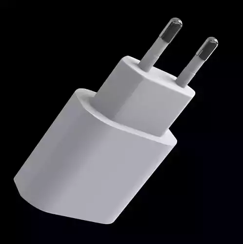 Phone charger white