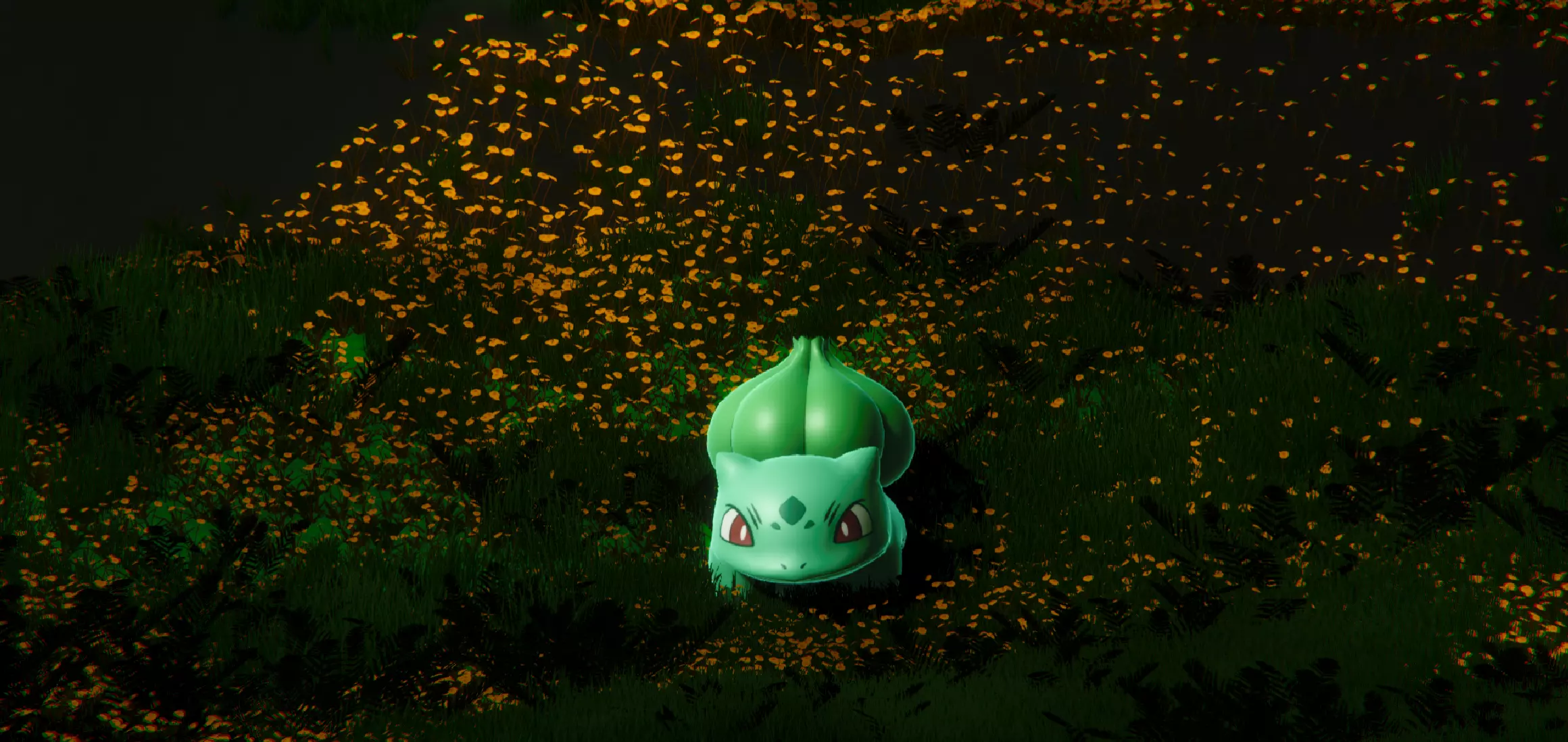 Bulbasaur-Animated Low-poly 3D model_0