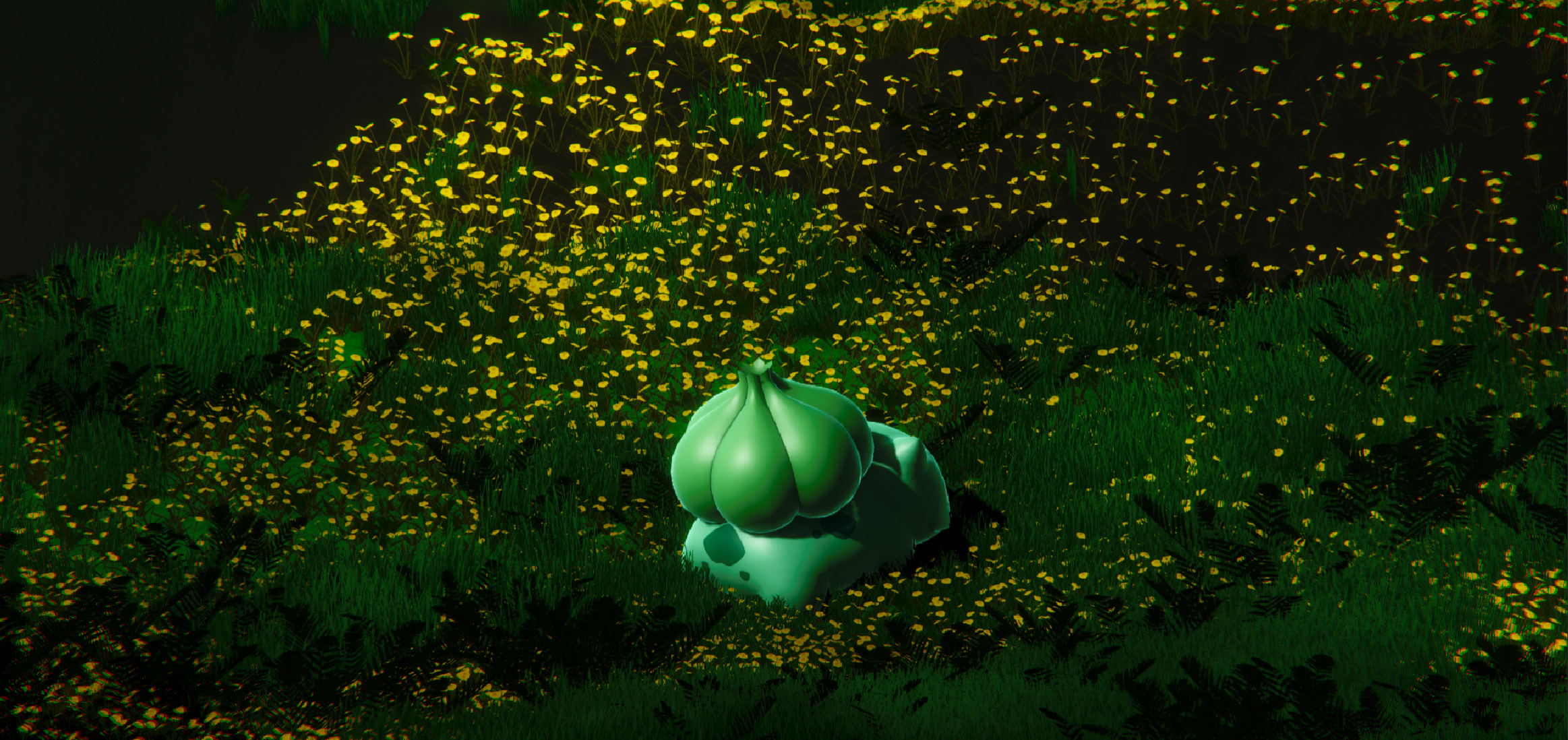Bulbasaur-Animated Low-poly 3D model_4