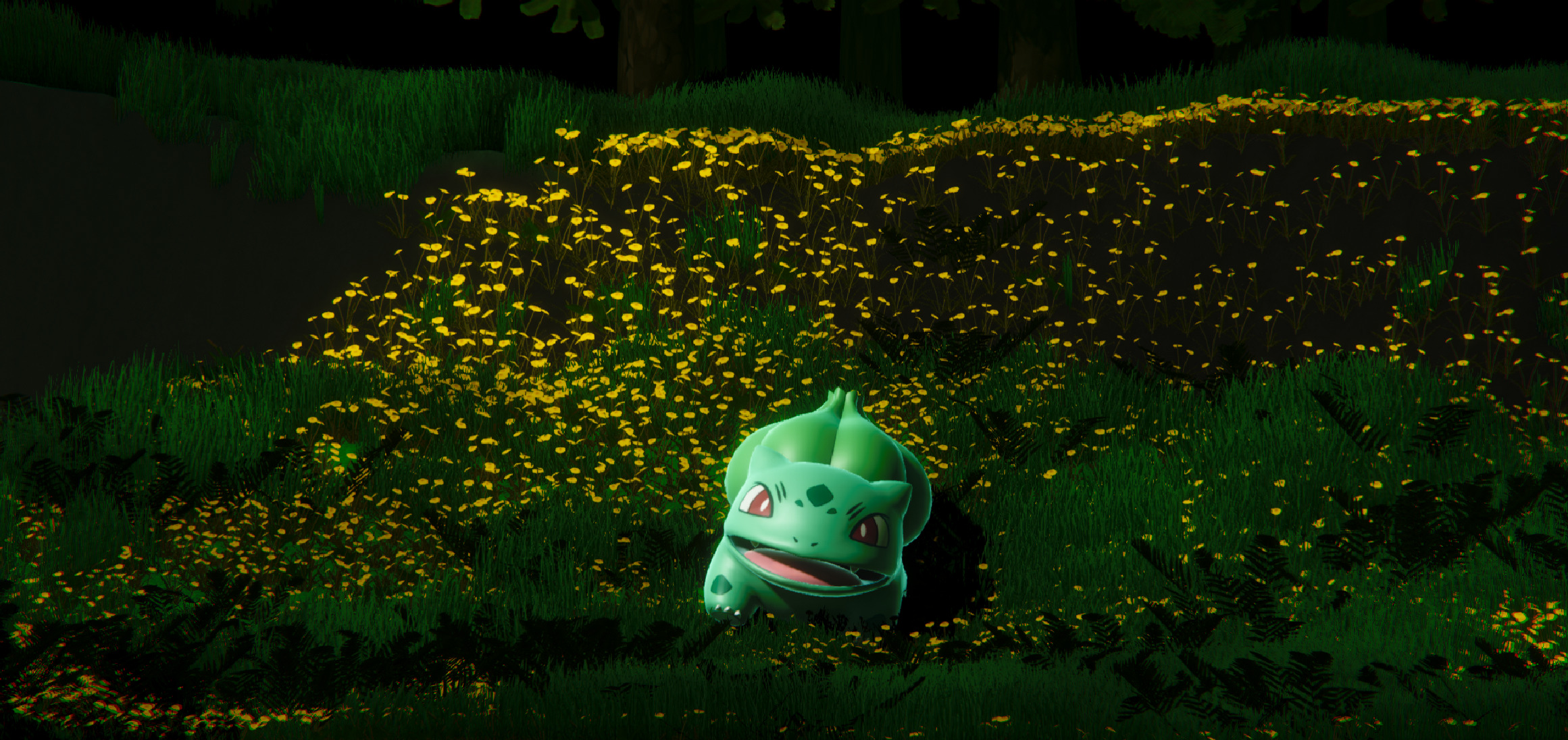 Bulbasaur-Animated Low-poly 3D model_6