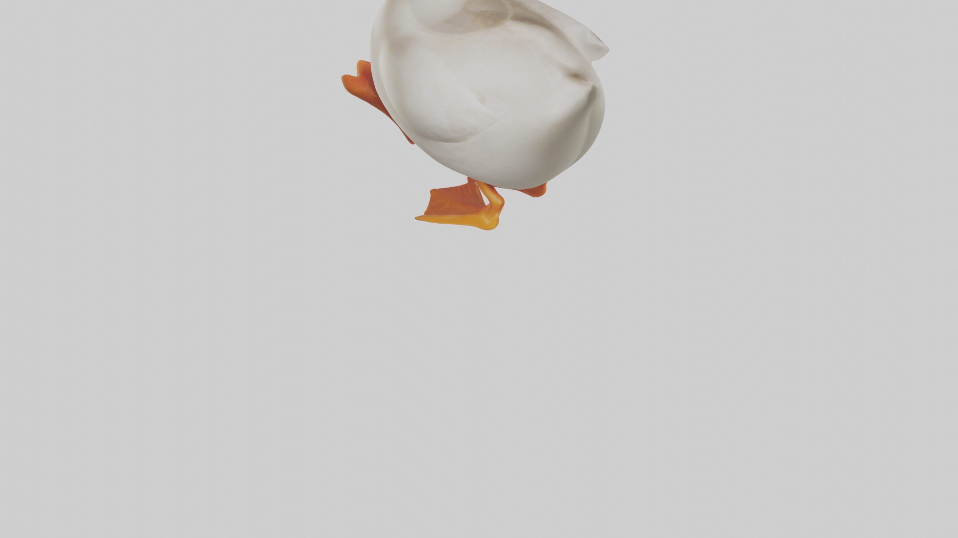 Duck waddling model 3D model_3