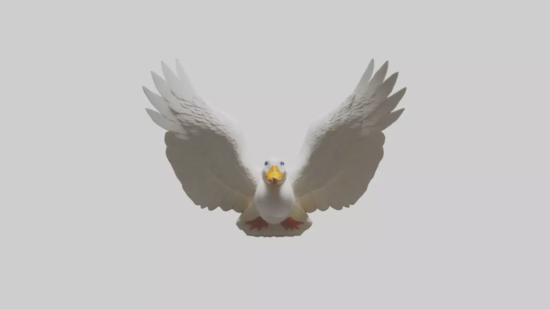 Duck Wings Model 3D model_0