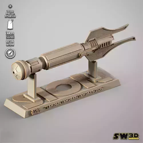 STAR WARS Darth Sion Ligthsaber 3D print model