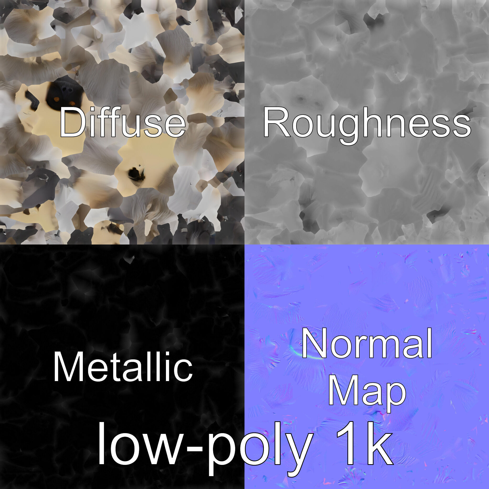 Silvery Gibbon 3D Model with Graceful Movements Low-poly 3D model_4