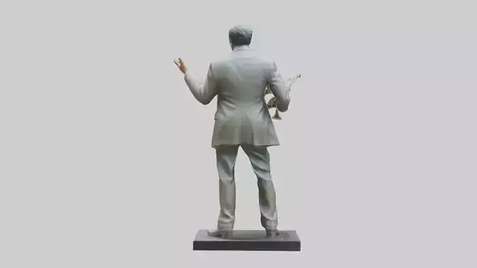 Duke Ellington statue model
