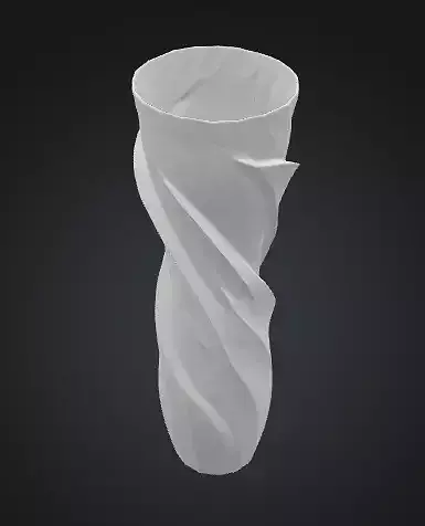 3D Printed Spiral Vase STL 3D print model