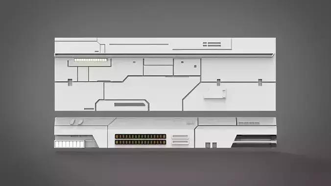 sci-fi wall architect interior 2