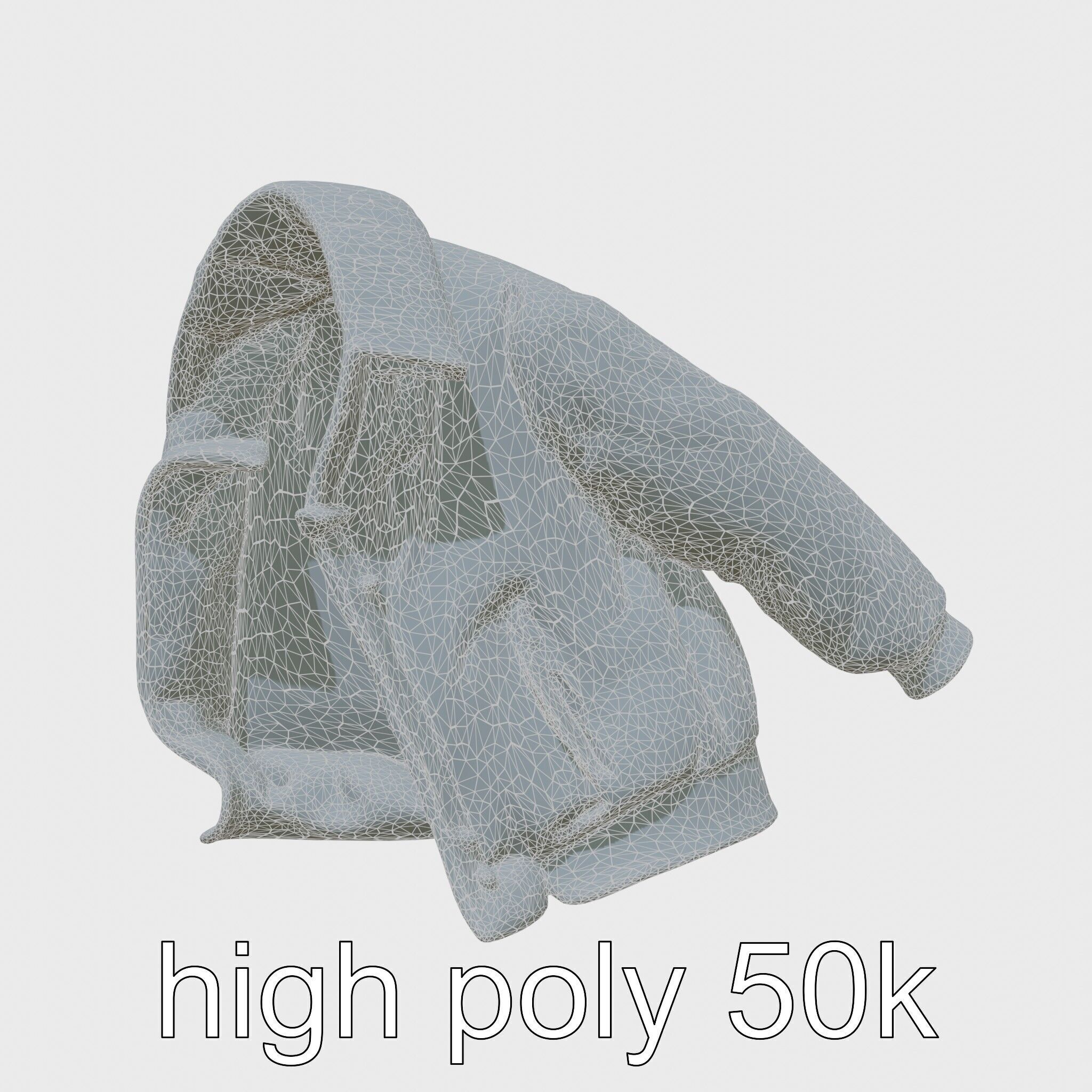Cozy Soft Lined Home Jacket 3D Model Texture_29