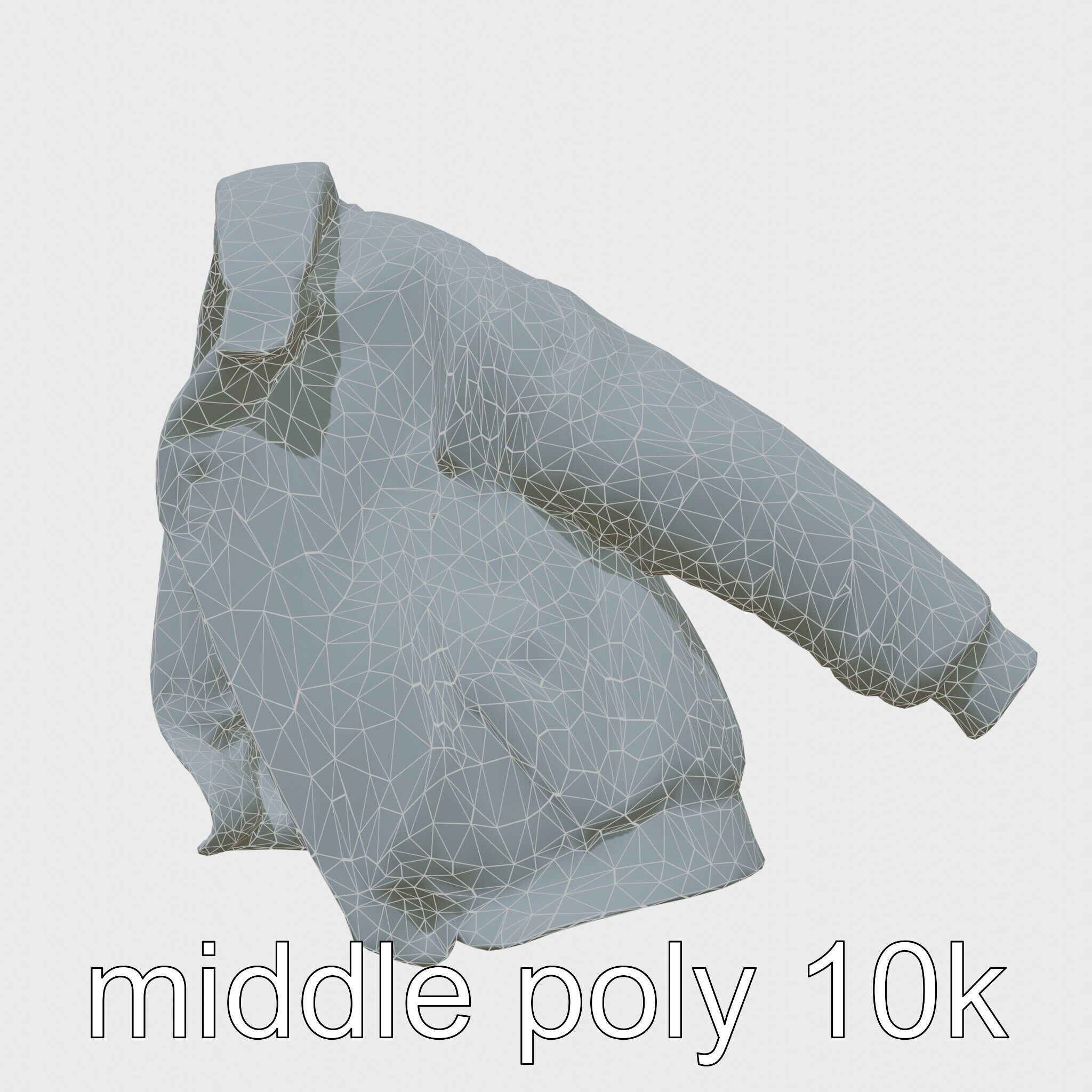 Cozy Soft Lined Home Jacket 3D Model Texture_12