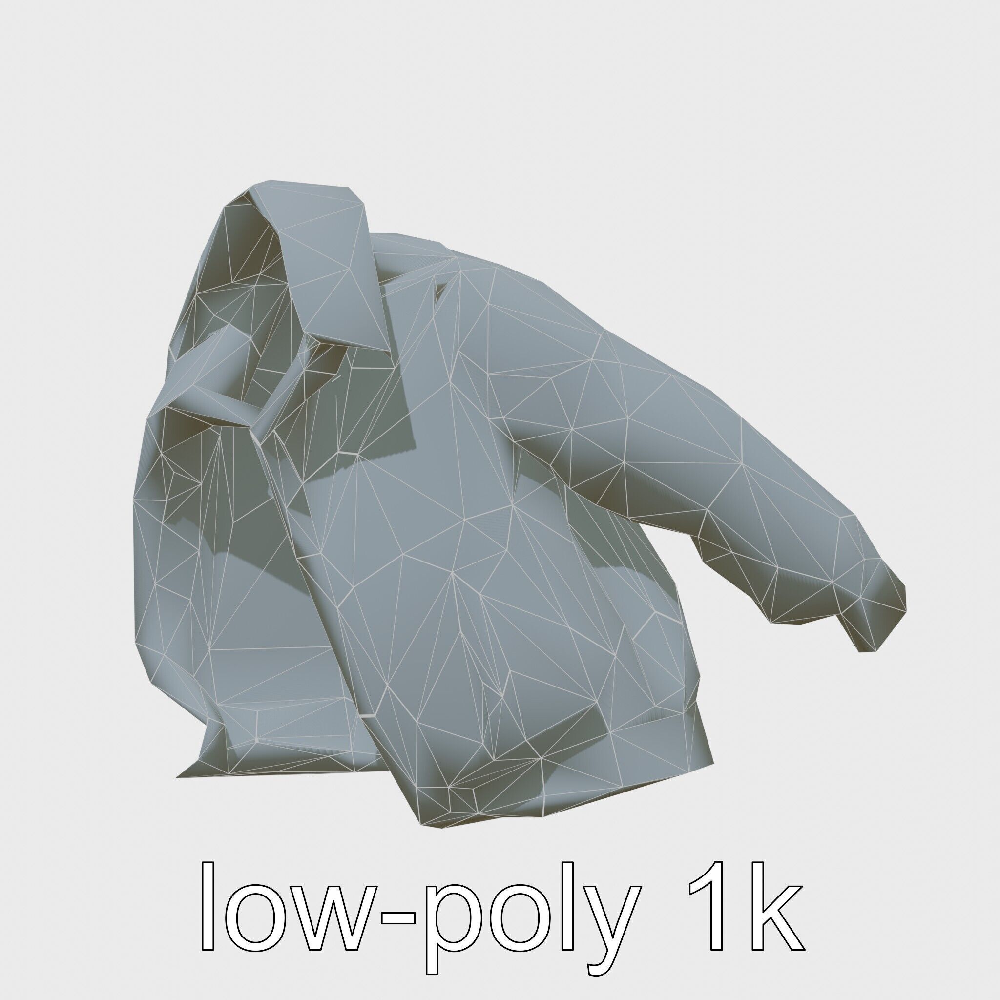 Cozy Soft Lined Home Jacket 3D Model Texture_19