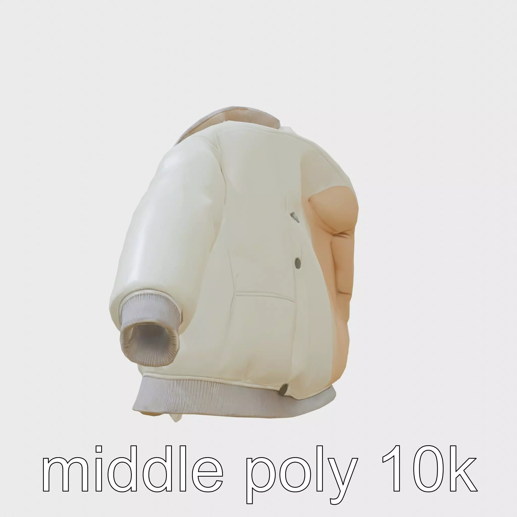 Cozy Soft Lined Home Jacket 3D Model Texture_0