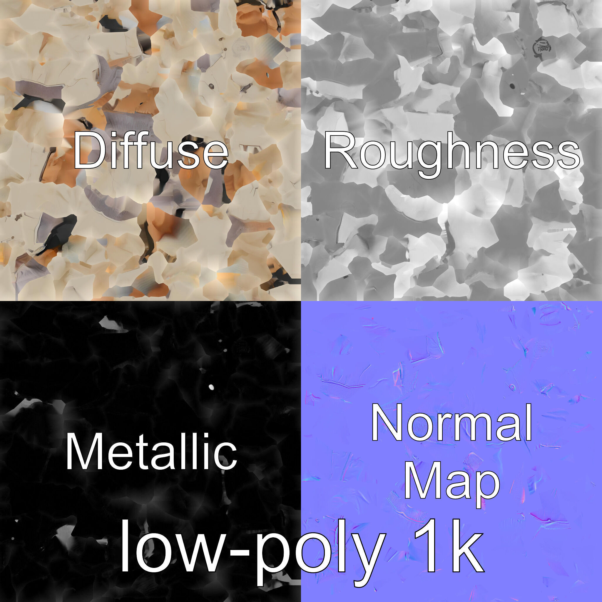 Cozy Soft Lined Home Jacket 3D Model Texture_4