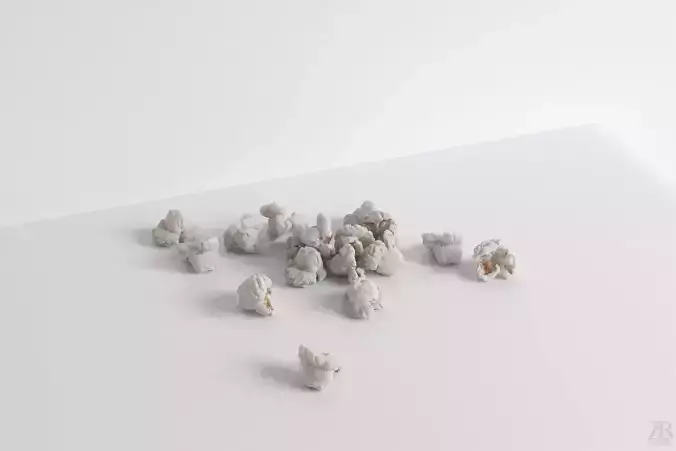 Popcorn 3D model