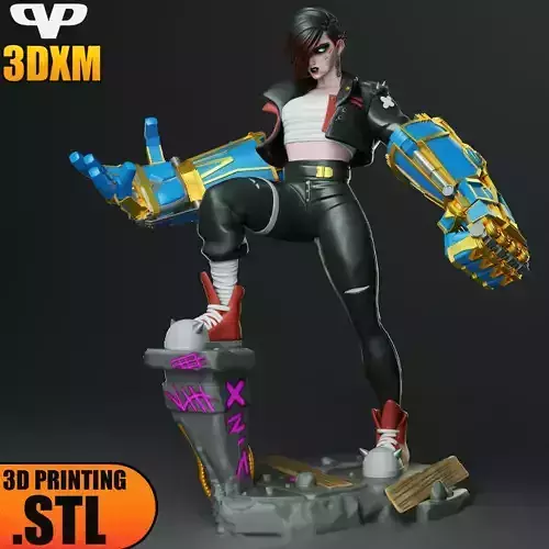 VI Arcane Sezon 2 STL for 3D Printing 3DXM ChibiSTL