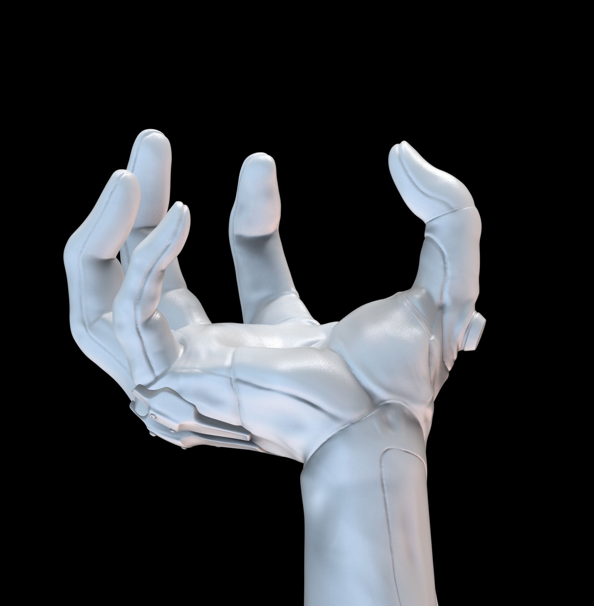 Evangelion 01 Hand Wall Display Hanger Controller Stand Holder 3D print model_8