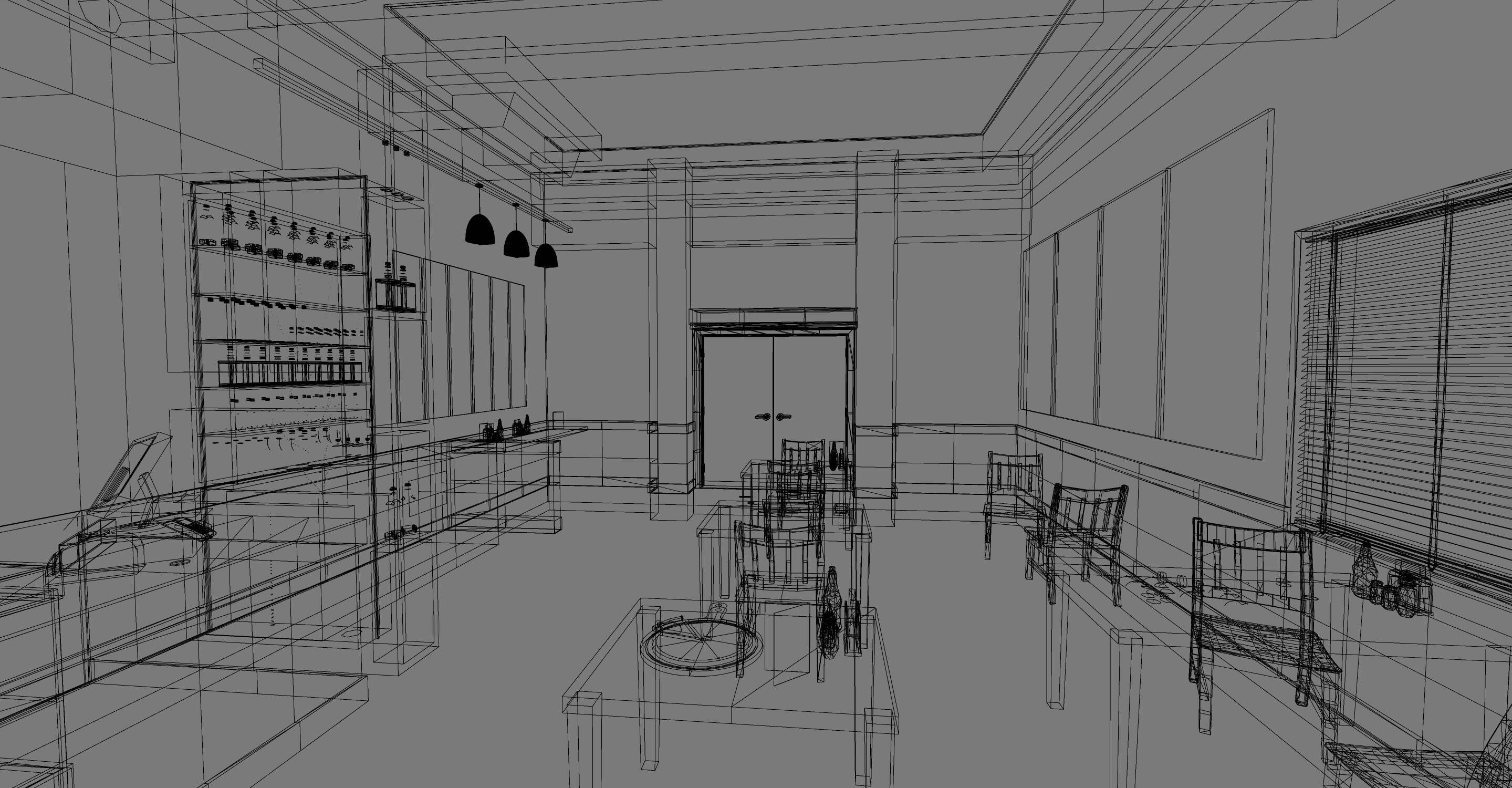 Pizza Hut 3D model_12