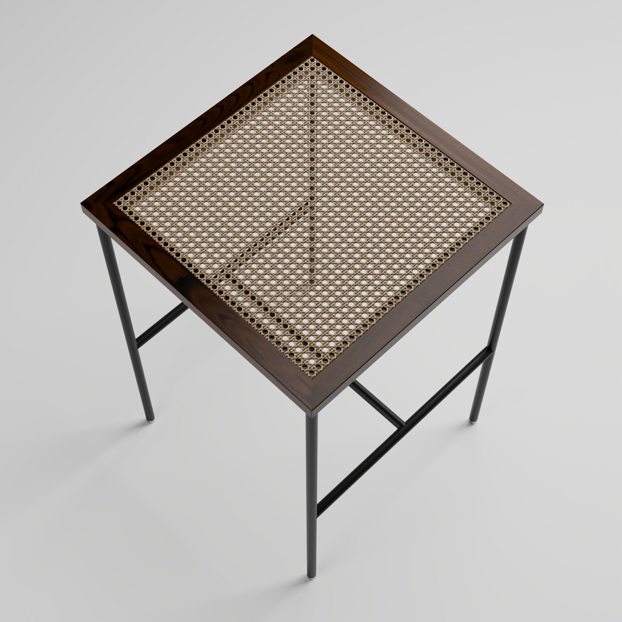 Stool Banco Bar GB - Geraldo de Barros 3D model_1
