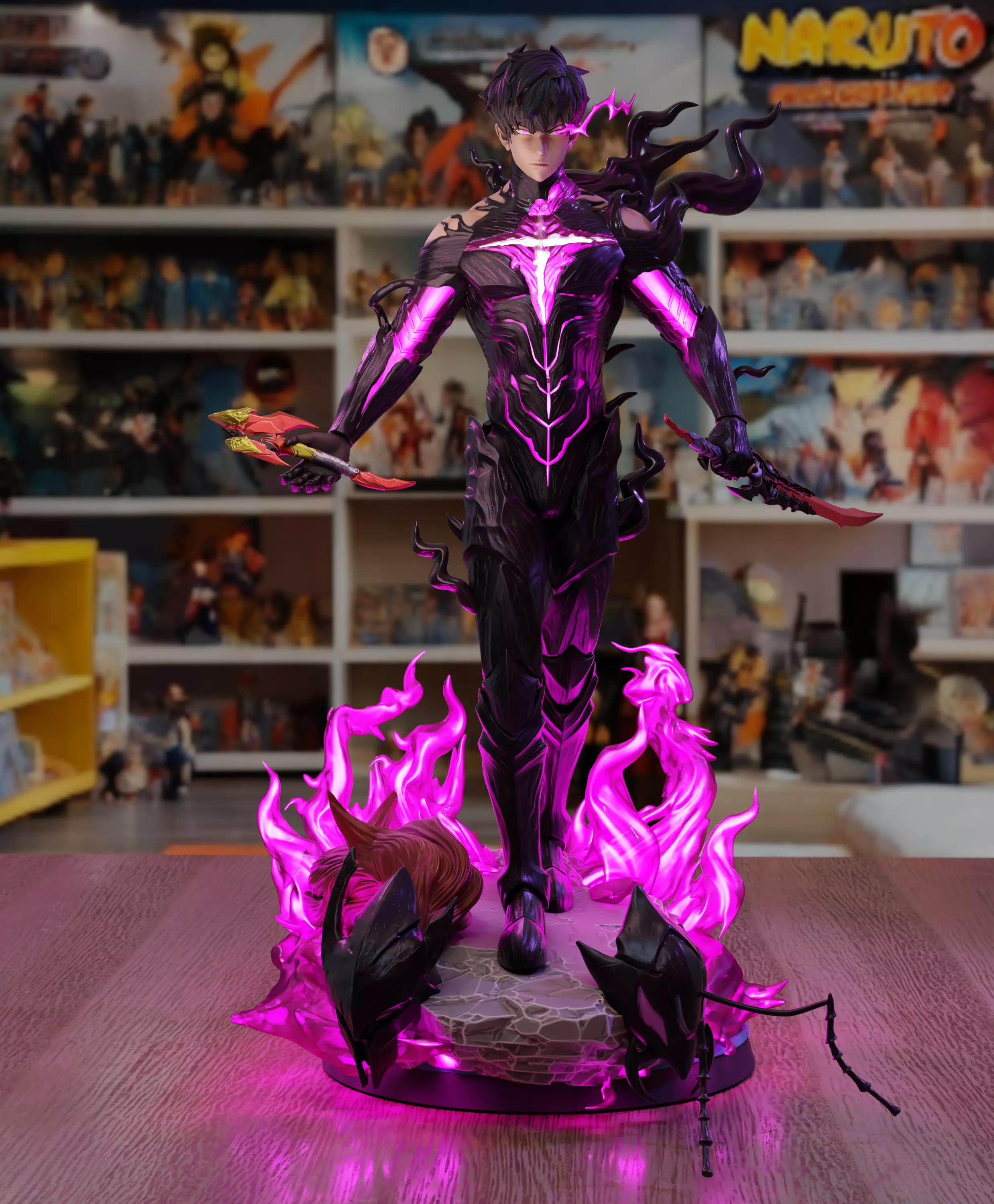 Sung Jin-Woo Shadow Monarch - Solo Leveling 3D print model_0