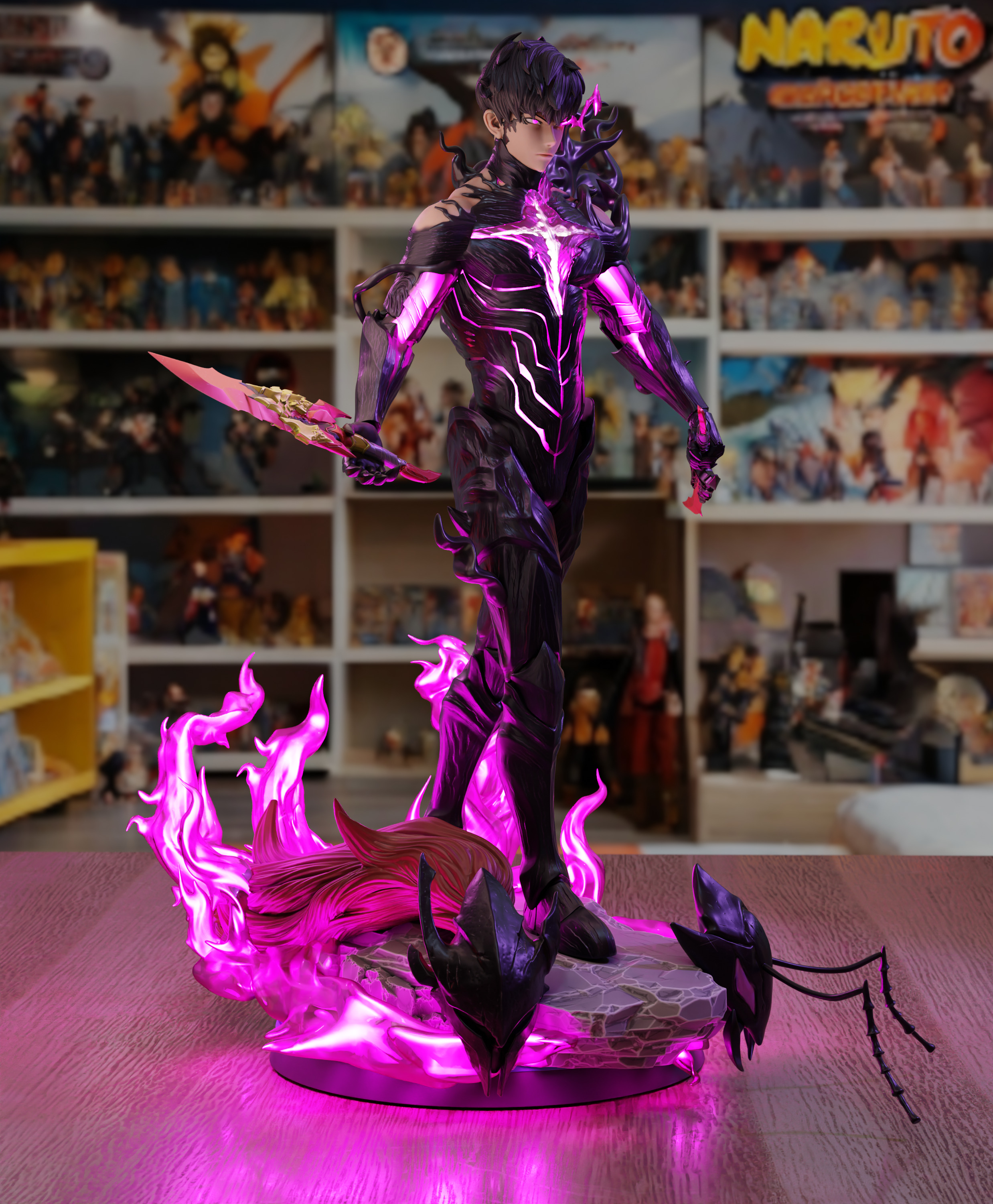 Sung Jin-Woo Shadow Monarch - Solo Leveling 3D print model_4