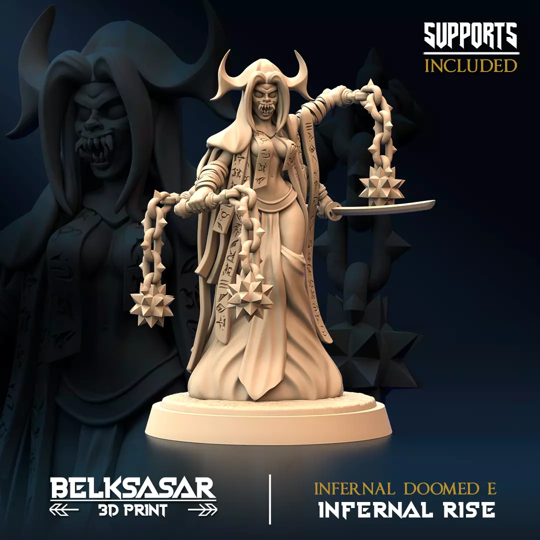 Infernal Doomed E 3D print model