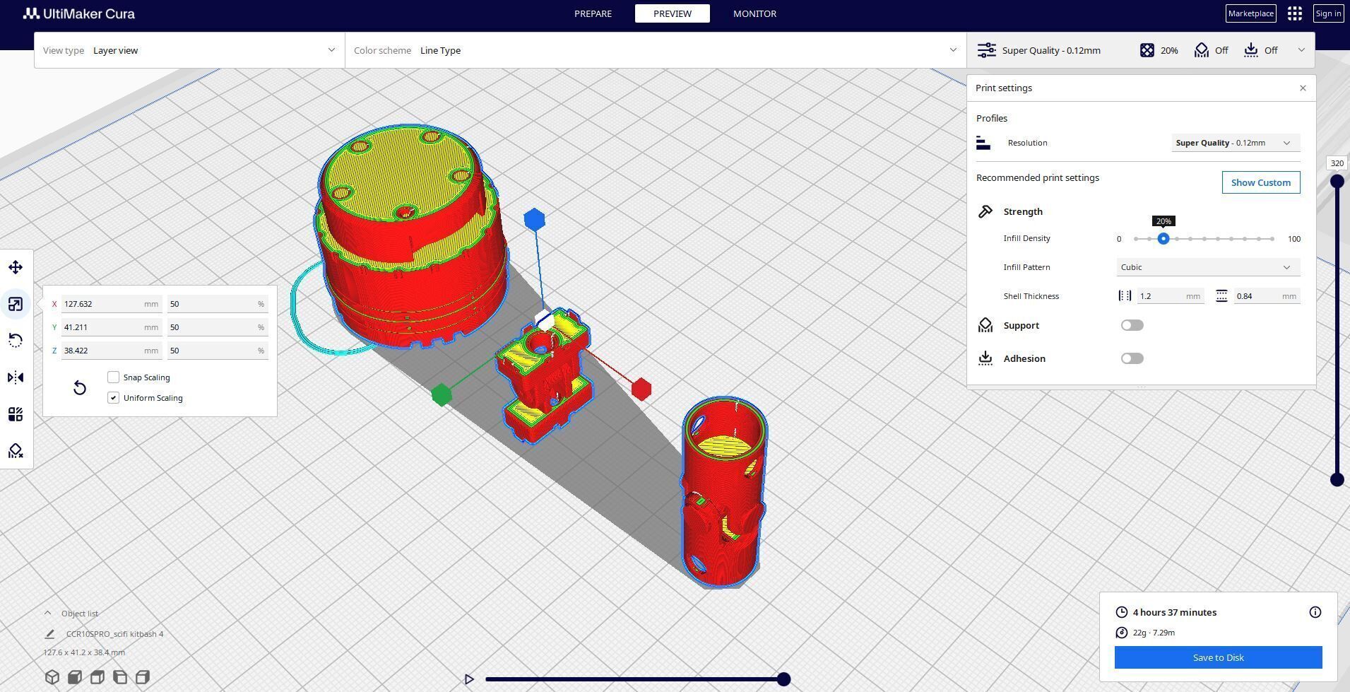 scifi kitbash 4 3D print model_1