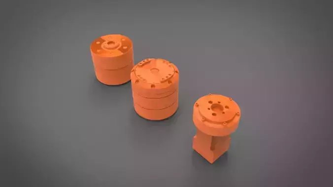 scifi kitbash 5 3D print model