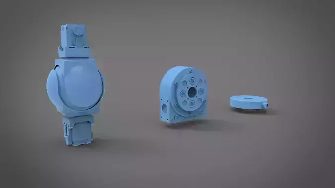 sci-fi kitbash 7 3D print model