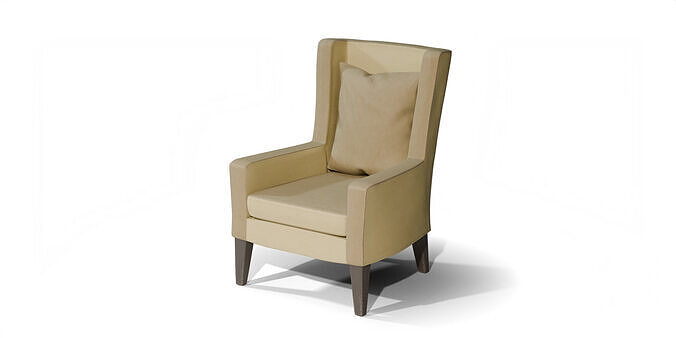 Armchair 02 3D model