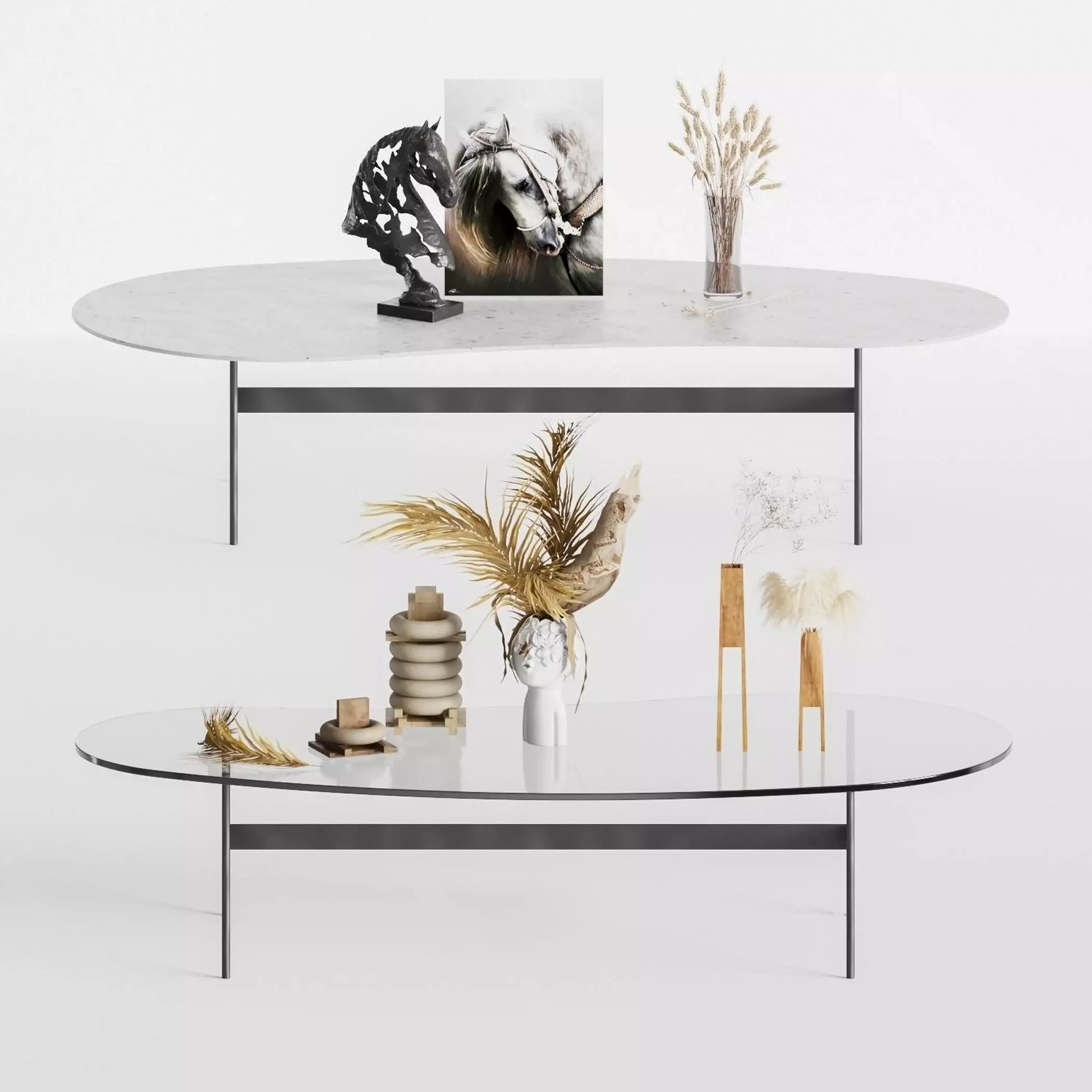 coffee table Modern 3D model_0