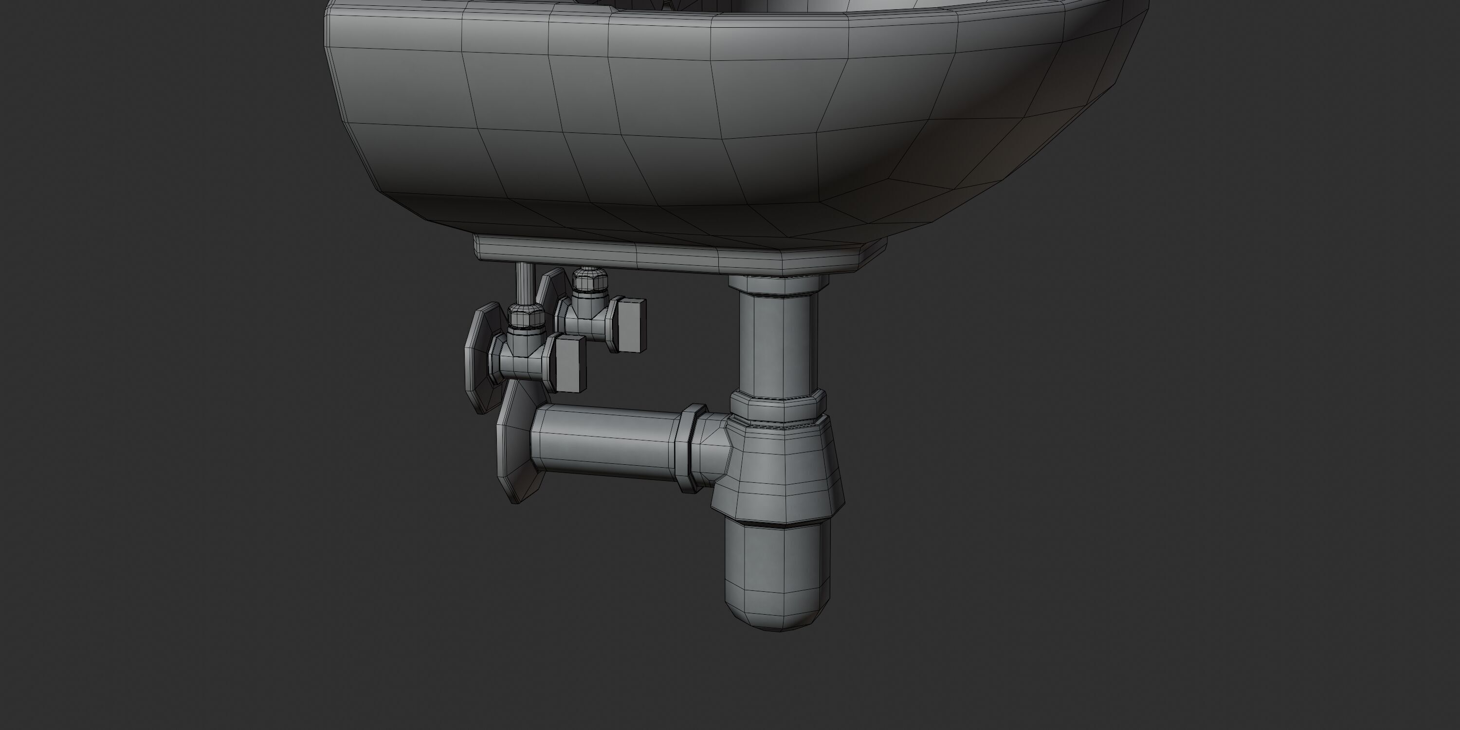 Basin sink 01 3D model_6