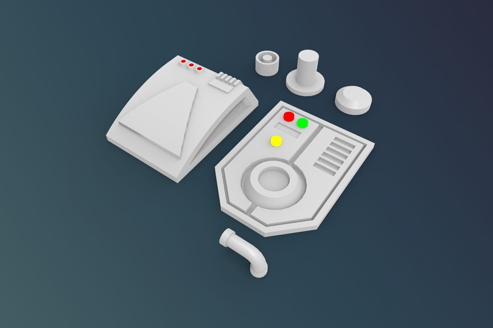 scifi kitbash project part 4 3D print model_4