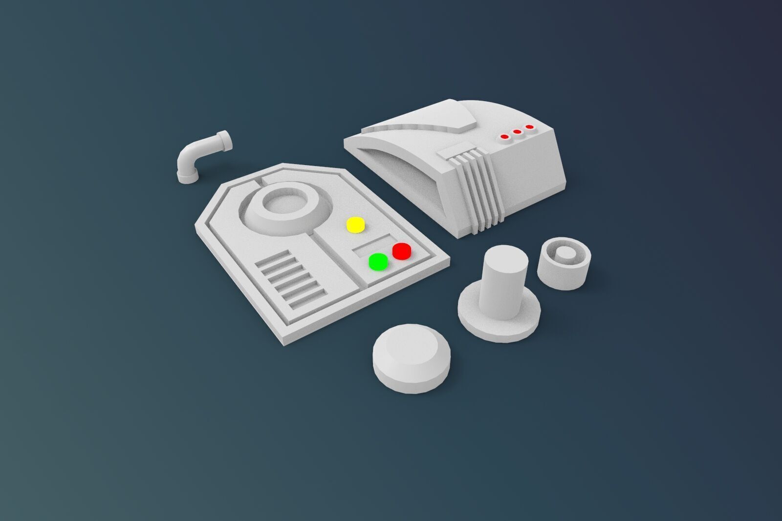 scifi kitbash project part 4 3D print model_2