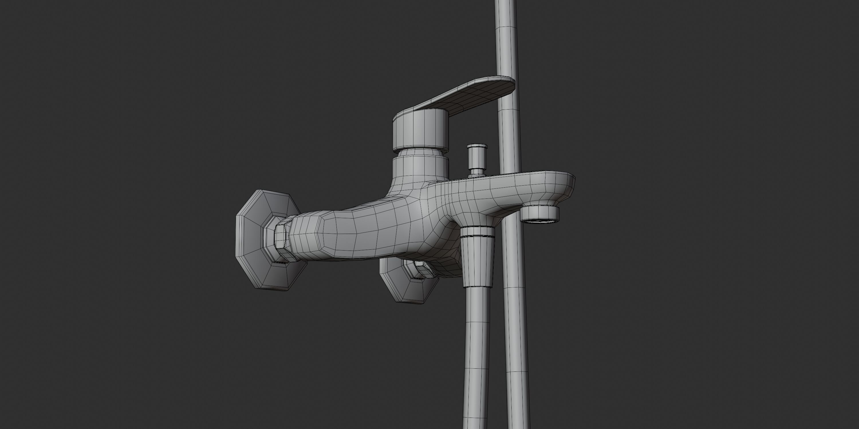 Bathtub 01 3D model_6