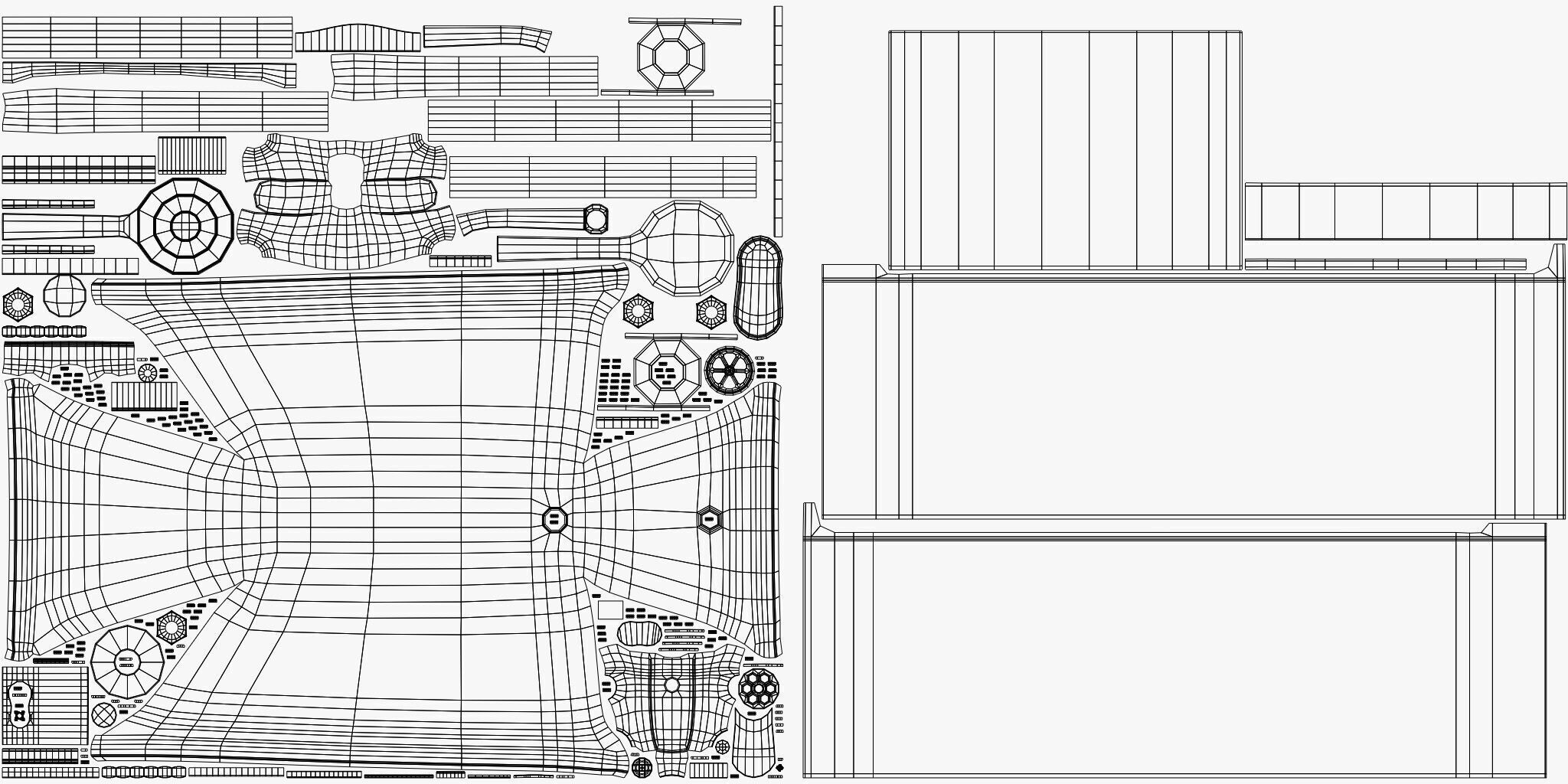 Bathtub 01 3D model_11