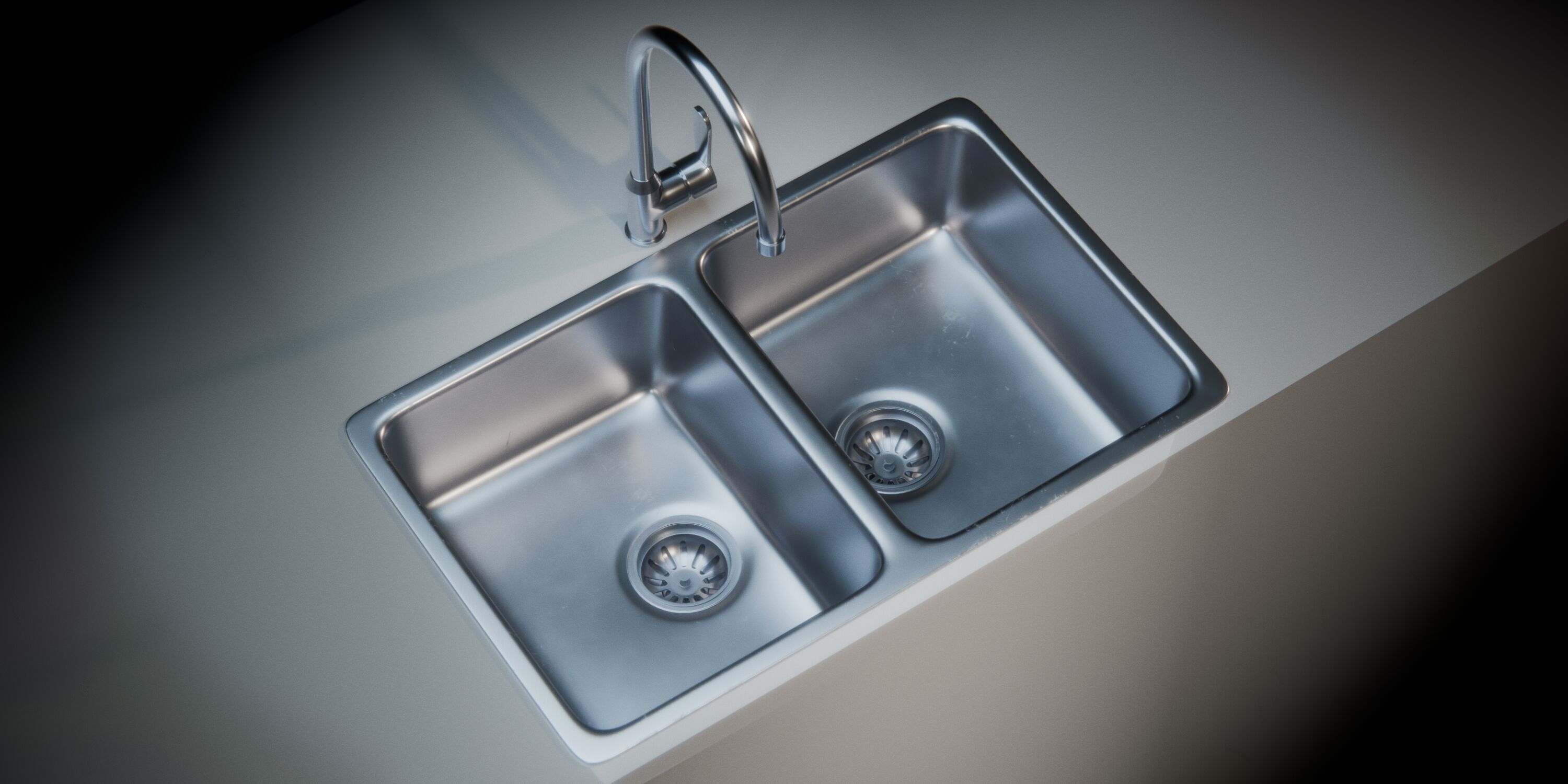 Kitchen sink 01 3D model_1