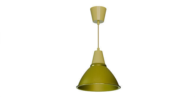 Lamp ceiling 01 3D model