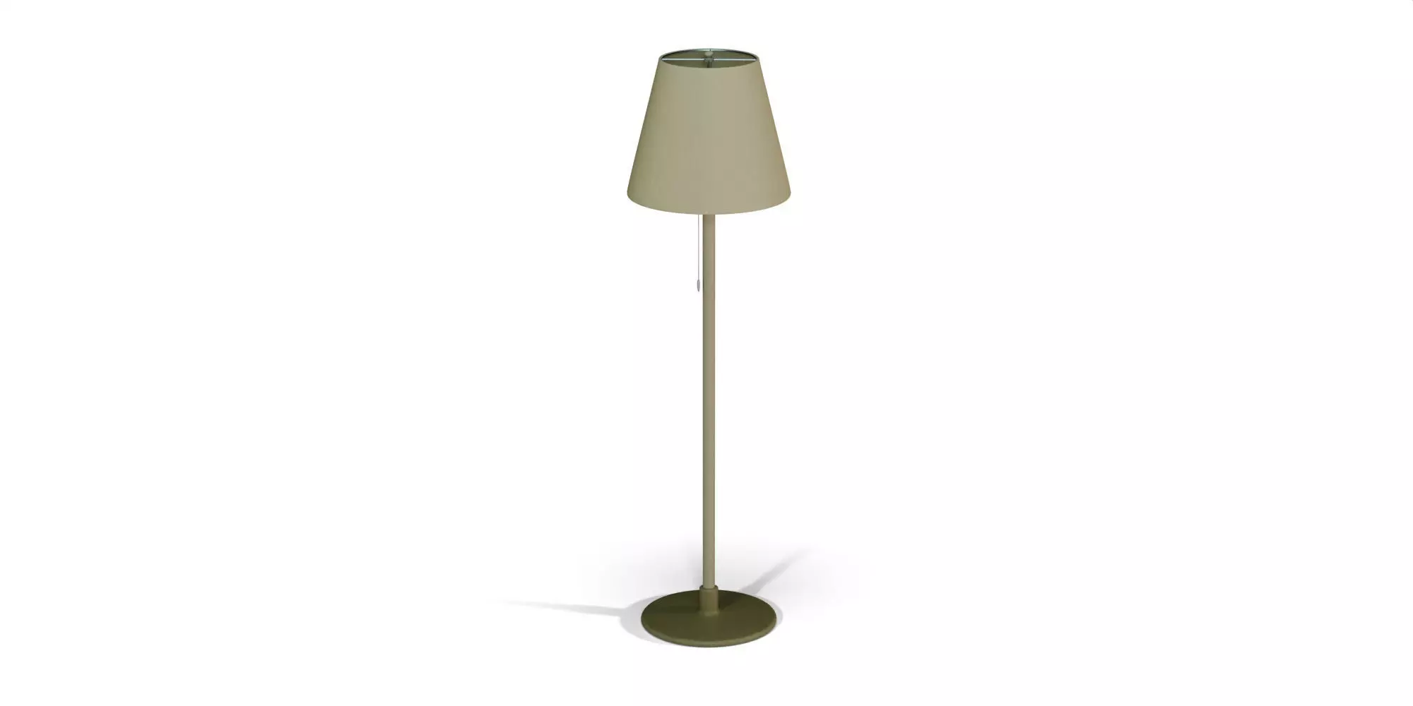 Lamp standing 01 3D model_0