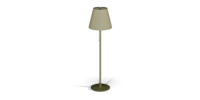 Lamp standing 01 3D model